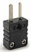 Thermocouple Plug J Black Miniature