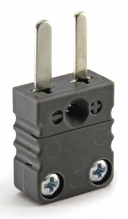 Thermocouple Plug J Black Miniature