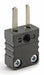 Thermocouple Plug J Black Miniature