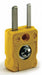 Thermocouple Plug K Yellow Miniature