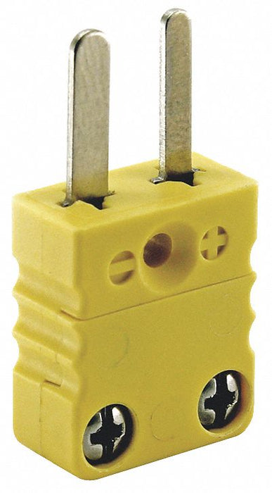 Thermocouple Plug K Yellow Miniature