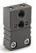 Thermocouple Jack J Black 2 Flat Pins