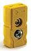Thermocouple Jack K Yellow Flat Pin