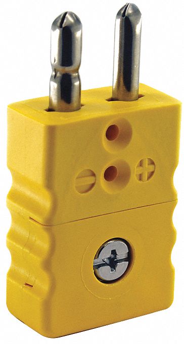 Thermocouple Plug K Yellow Standard