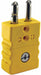 Thermocouple Plug K Yellow Standard
