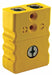 Thermocouple Jack K Standard Yellow 2Pin