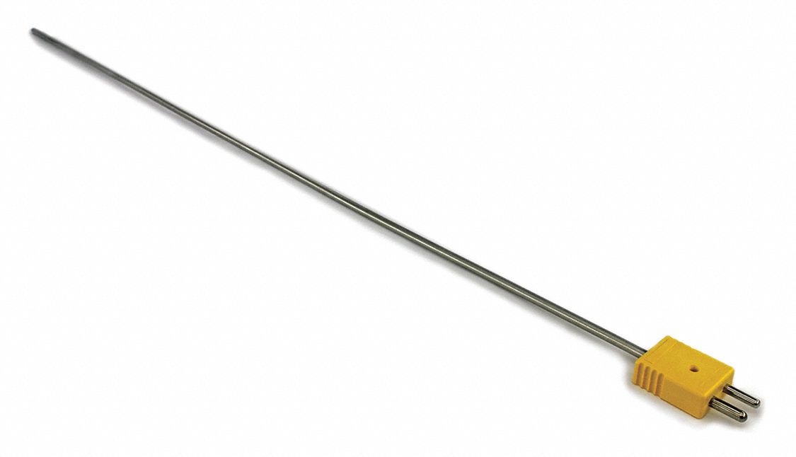 Thermocouple Probe Type K 24in L 19 AWG