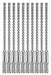 Hammer Masonry Drill 1/4 PK10