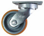 Plate Caster Swivel Polyurethane 7 1/2 H