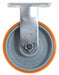 Plate Caster Rigid Polyurethane 7 1/2 H