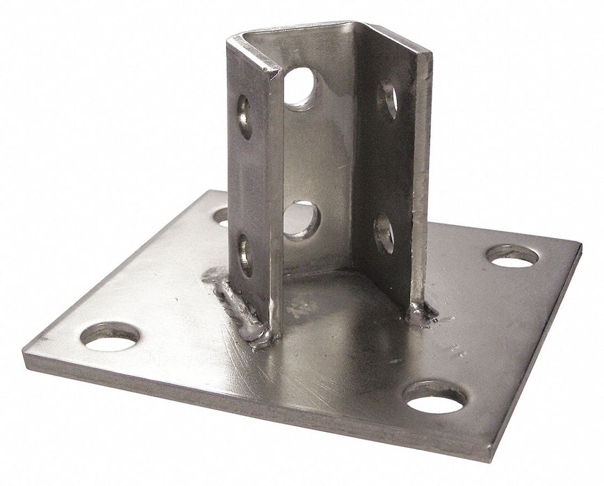 Post Bases Steel Overall L 6in