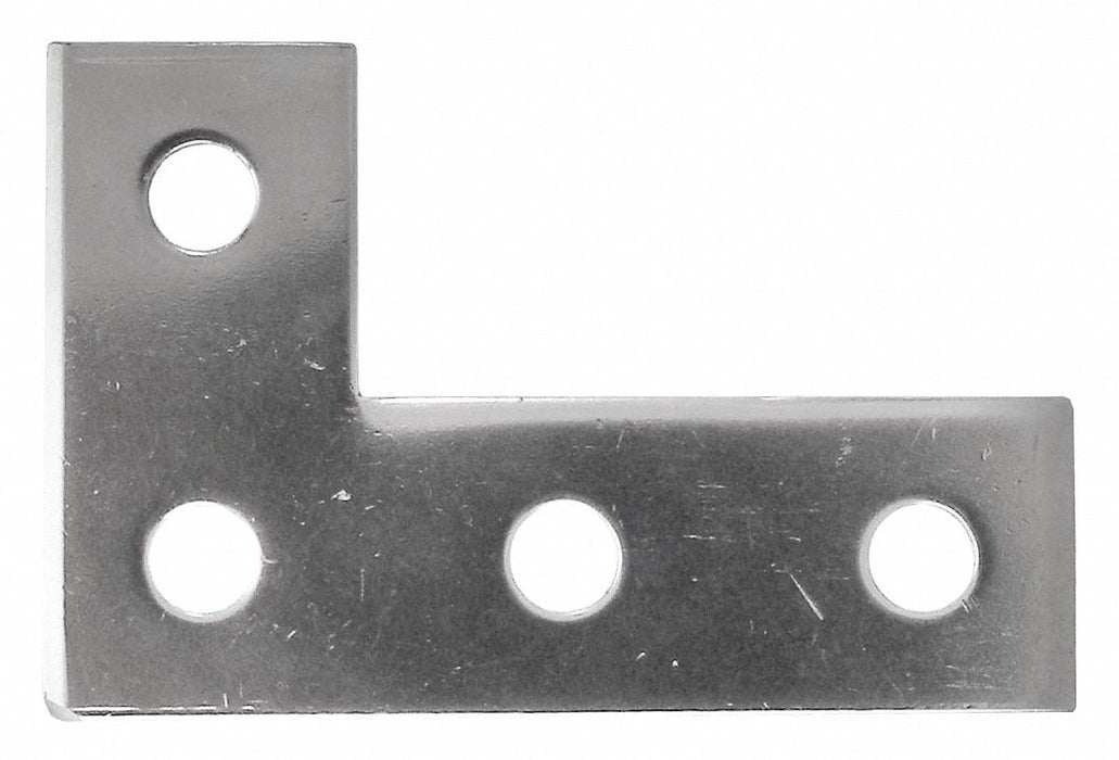 Corner Plates SS Overall L 5 23/64in