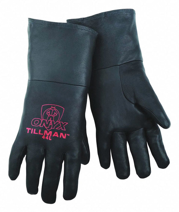 J3138 Md Black Kidskn Tig Glv-Cd TIG M/8 PR