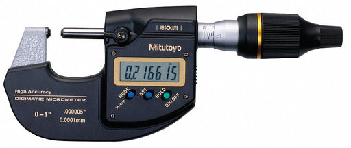 Outside Micrometer 6.35mm Rod Dia.