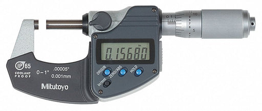 Mic 0-1/0-25.4mm Friction NIST Case