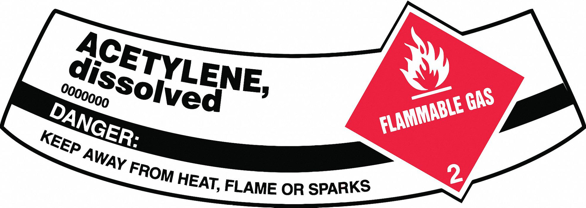 Cylinder Label 2 inx5 1/4 in Vinyl