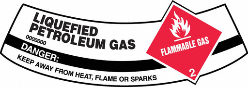 Cylinder Label 2 inx5 1/4 in Vinyl