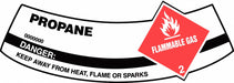 Cylinder Label 2 inx5 1/4 in Vinyl