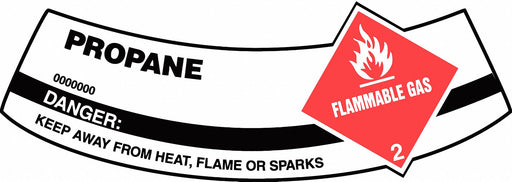Cylinder Label 2 inx5 1/4 in Vinyl