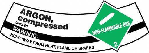 Cylinder Label 2 inx5 1/4 in Vinyl