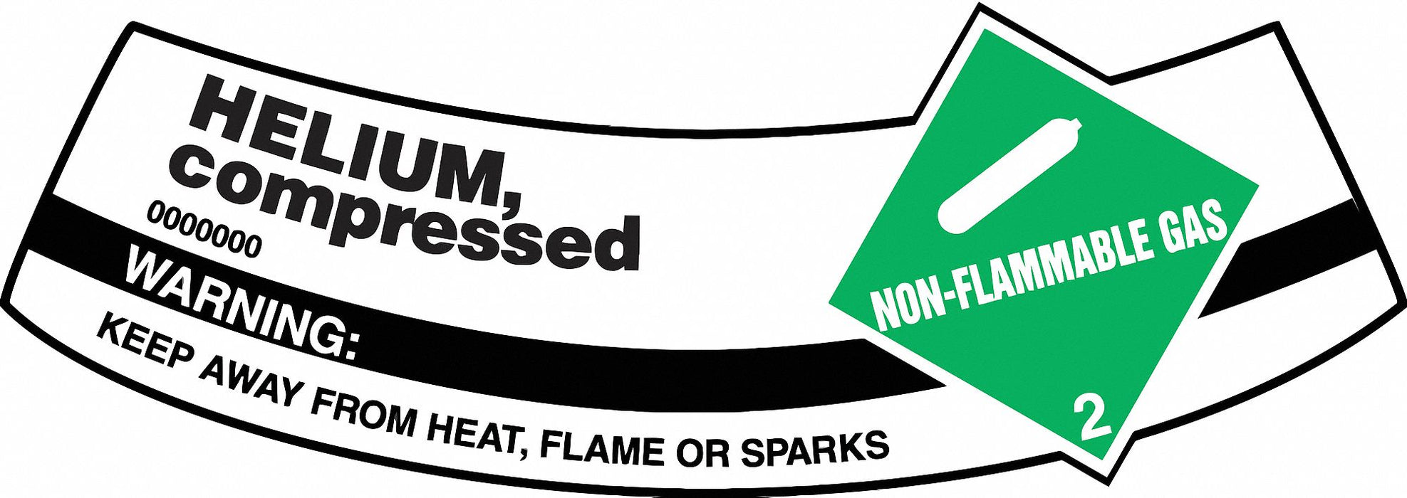 Cylinder Label 2 inx5 1/4 in Vinyl