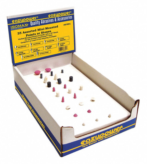 MiniMountedStoneAssortment 25pcs w/Case