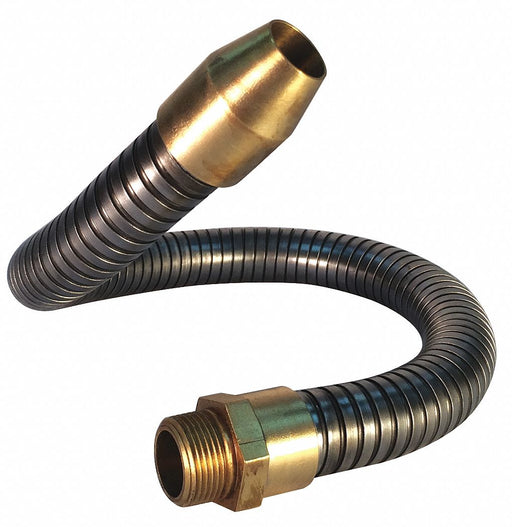 Coolant Hose 3/4 in.Pipe 15 in.L Gray