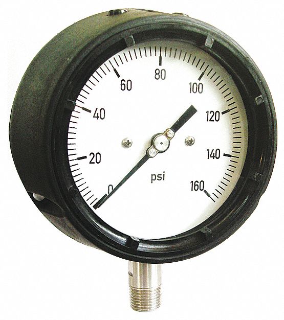 Pressure Gauge Process 0 to 3000 psi Rng