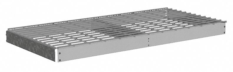 Shelf Cap 2 250 lb 48 x 24 in
