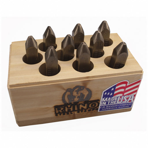 Hand Stamp Kit Number Set