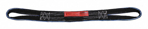 Web Sling Reverse Eye 5 ft L 4 500 lb
