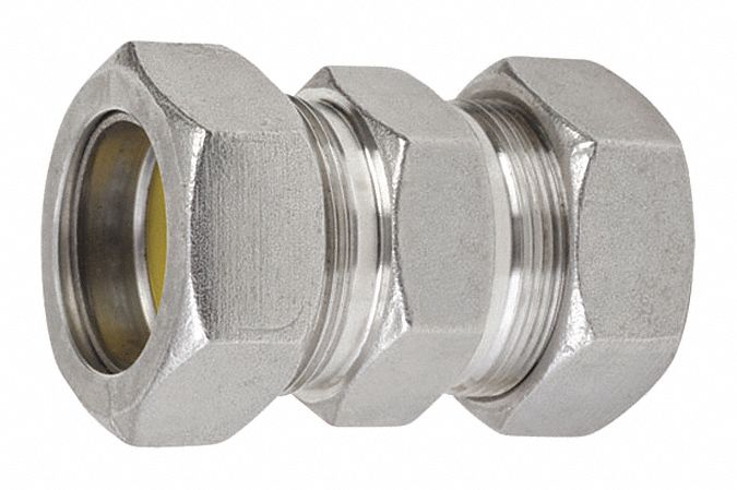 Coupling SS Overall L 2 7/16in