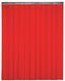 Welding Strip Curtain 7 ft H 8 ft W Red