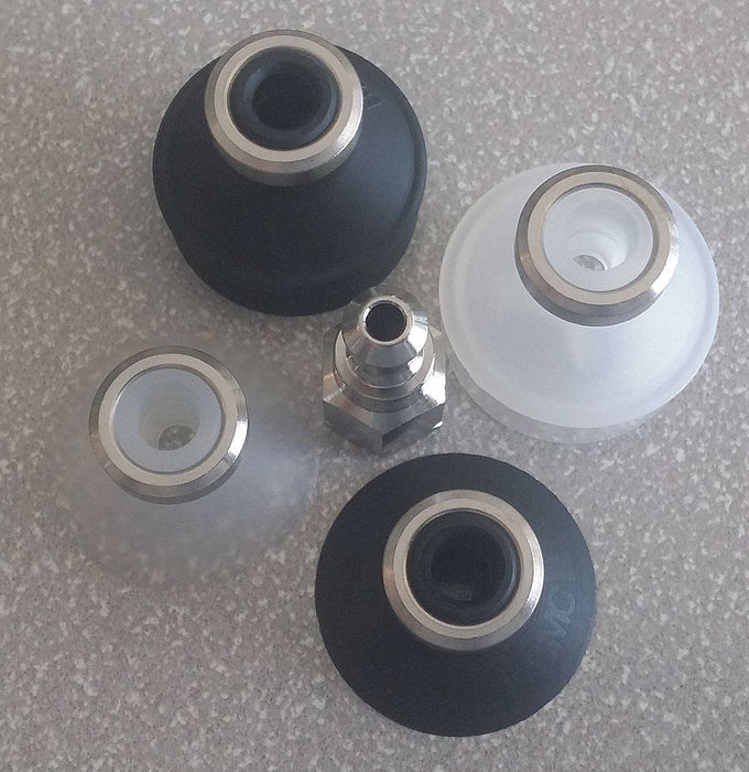 Vacuum Pad Test Kit 25mm Dia 4 pads