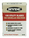 Hd Utility Knife Blades PK100