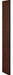 End Panel Flat Top D21 x H72 Mahogany