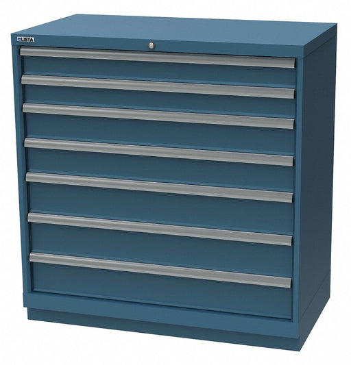 K3759 ModDrwrCab 41.75 x40 x22.5 Blu 7Drwr