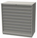 Mod Drwr Cab 41-3/4 H 9 Drwr Light Gray