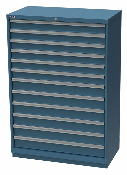 Mod Drwr Cab 59-1/2 H 12 Drwr Clssc Blue