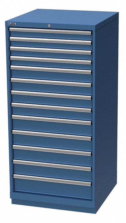 Mod Drwr Cab 59-1/2 H 13 Drwr Brght Blue