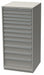 ModDrwrCab 57 x28 x28.5 LtGry 12Drwr