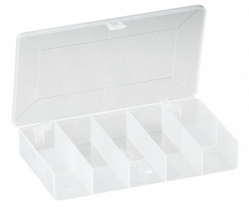 CompartmentBox 3.75inW 6.5inL Clear