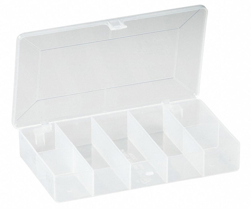 CompartmentBox 3.75inW 6.5inL Clear