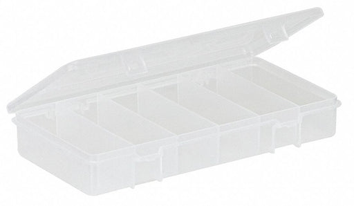 CompartmentBox 4.25inW 8.25inL Clear