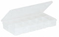 CompartmentBox 4.25inW 8.25inL Clear