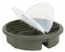 CompartmentBox 12inW 3.75inL Green