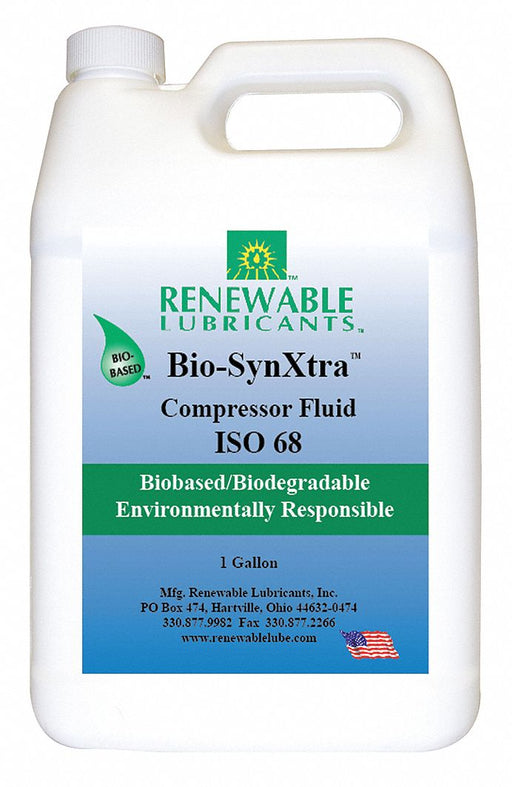 Compressor Oil 1 gal Bottle 68 ISO Grade
