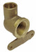 Elbow Bronze Cup 1/2 in FNPT 1/2 in