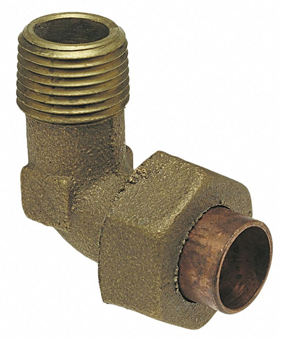 UnionElbow Bronze Cup3/4in MNPT3/4in