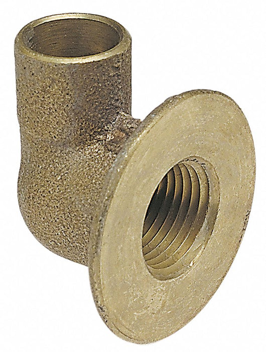 FlangeElbow Bronze Cup1/2 FNPT1/2 